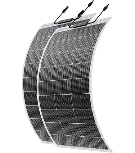 Amazon | Nicesolar 100W フレキシブル ソーラーパネル 12V 太陽電池